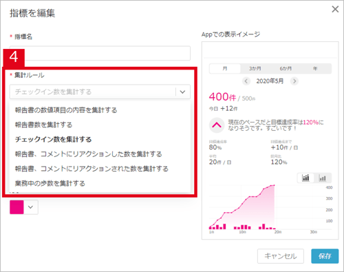 パフォーマンスの設定方法３