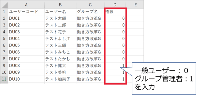ユーザー作成７